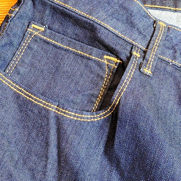 LONG Mid-Rise Dark-Wash Plus-Size Super Skinny Ankle Jeans NWT 28 long - Picture 8 of 11